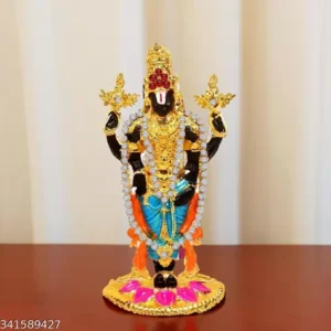 Sanbia Thirupathi Balaji / God Tirupati / Venkateswara Car Dashboard Idol Figurine Showpiece