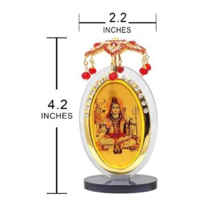 Sanbia Shiva Car Dashboard Idol Figurine Showpiece - Image 3