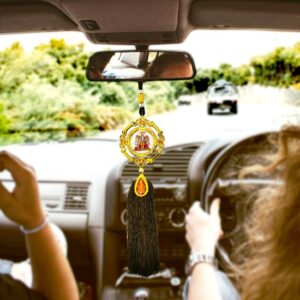 Sanbia Ram Darbar Car Hanging Showpiece - Image 4