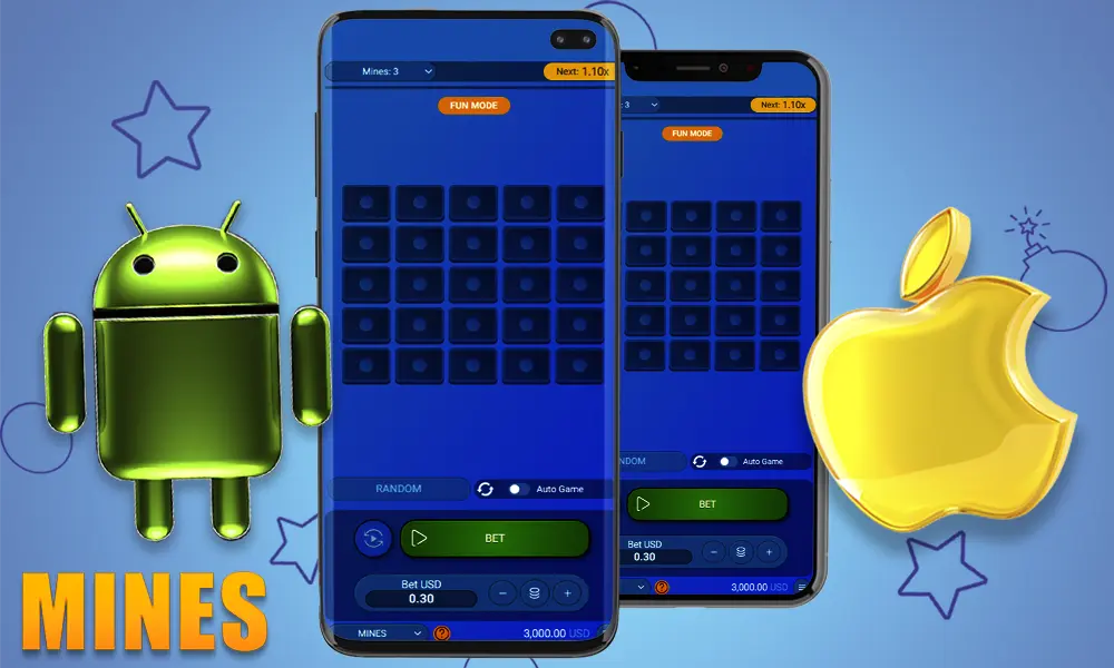 Mines mobile app